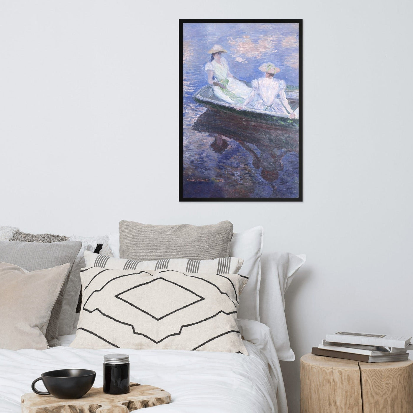 Poster - Claude Monet, On the Boat Claude Monet artlia