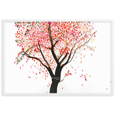 Poster - falling Leaves, Gravity Seokhee Kim artlia