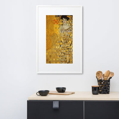 Poster mit Passepartout - Gustav Klimt, Adele Bloch-Bauer Gustav Klimt artlia