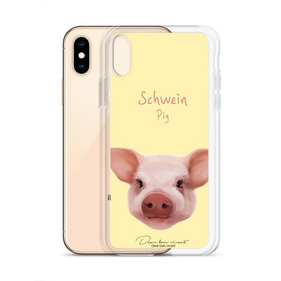 Schwein - iPhone Hülle dear.bon.vivant artlia