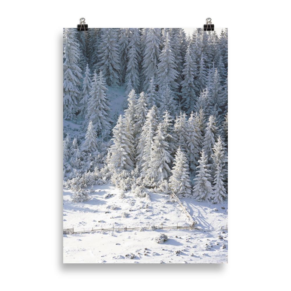 Snow Landscape 3 - Poster artlia 70×100 cm artlia