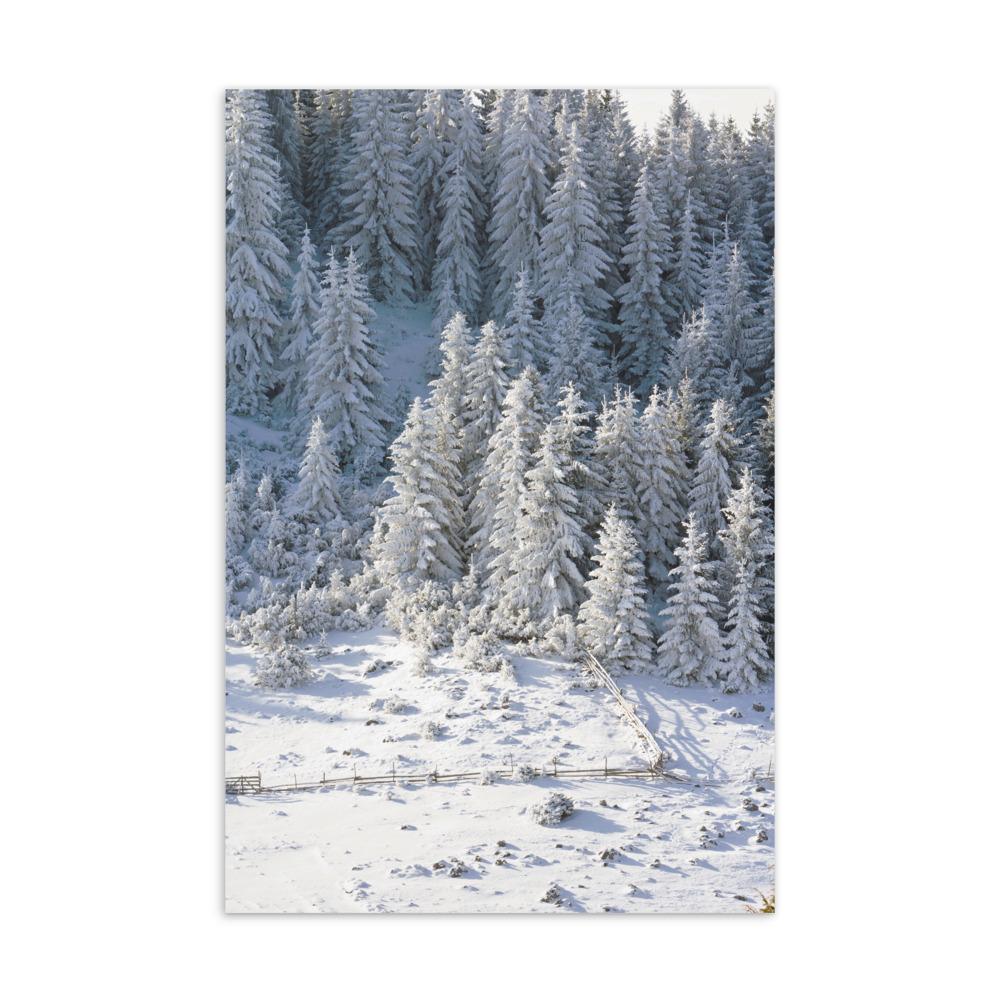 Snow Landscape 3 - Postkarte artlia artlia