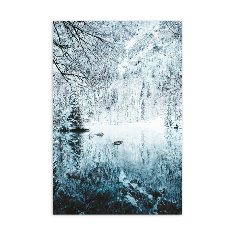 Snow Landscape 4 - Postkarte artlia artlia