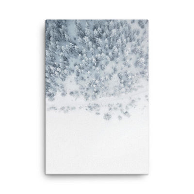 Snow Landscape 5 - Leinwand artlia 24″×36″ artlia