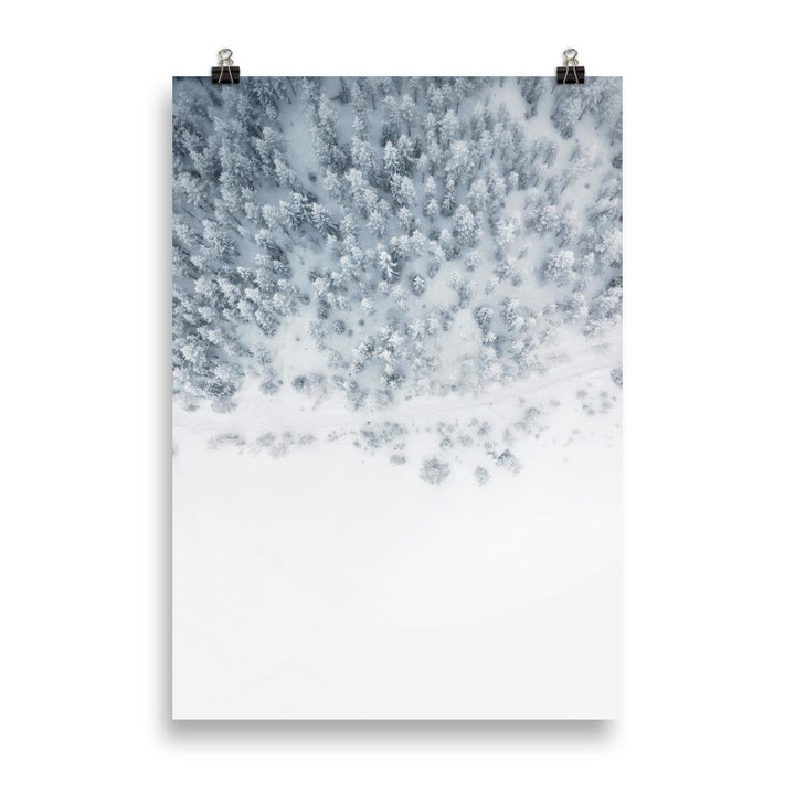 Snow Landscape 5 - Poster artlia 70×100 cm artlia