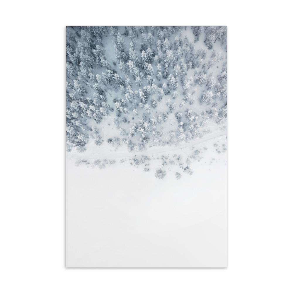 Snow Landscape 5 - Postkarte artlia artlia