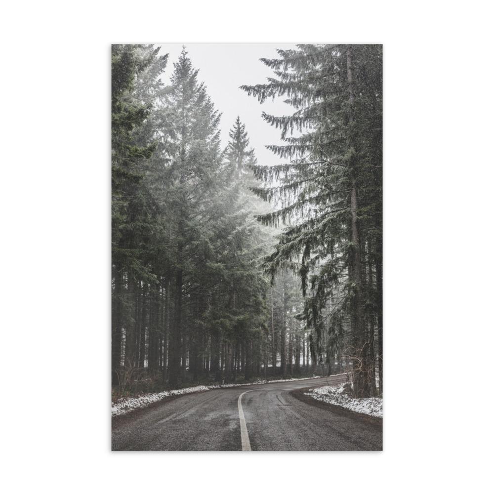 Snow Landscape 6 - Postkarte artlia artlia
