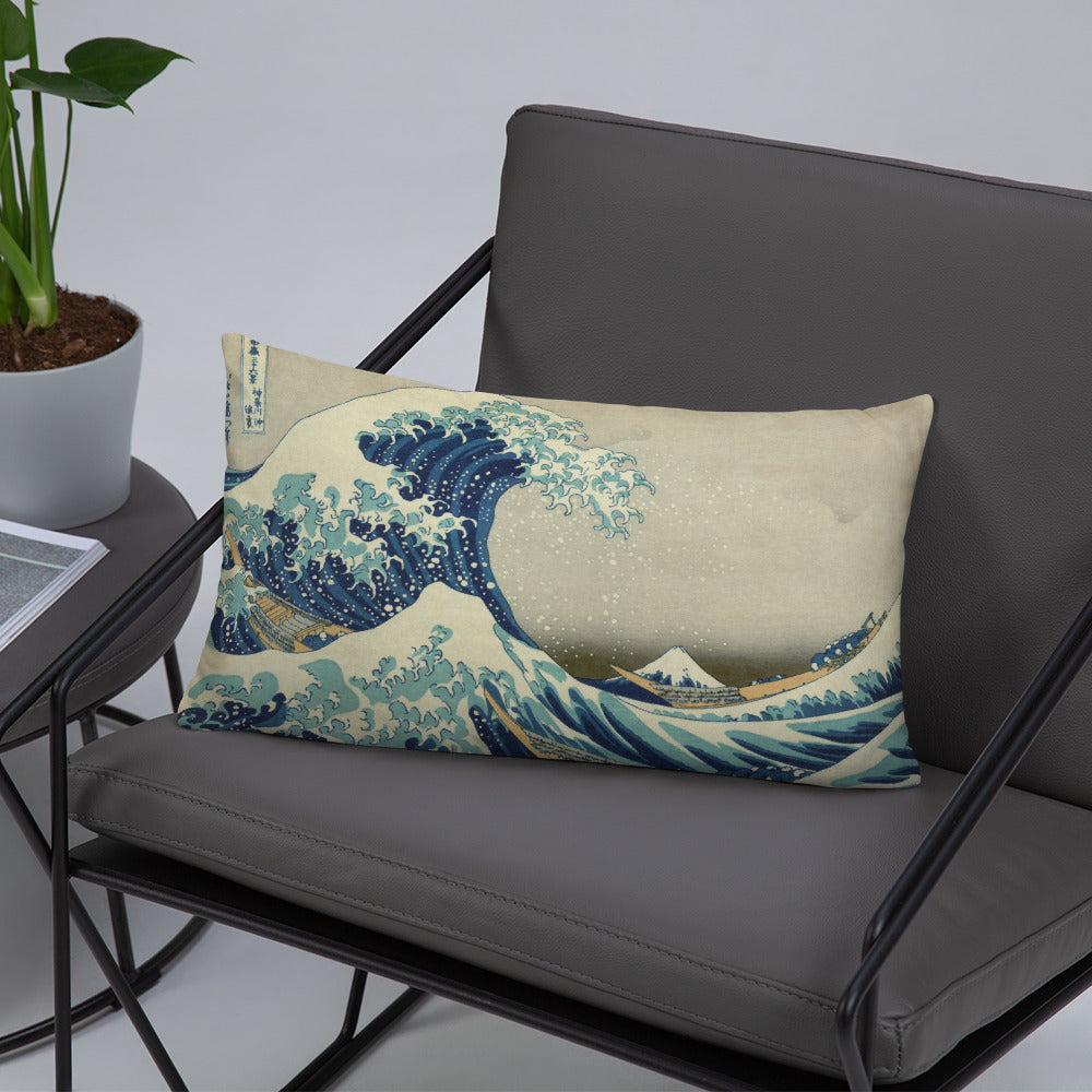The Great Wave Hokusai - Kissen artlia artlia