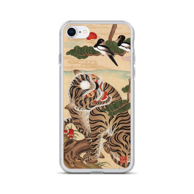 Tiger und Elster - Handyhülle Misun Kim iPhone 7/8 artlia