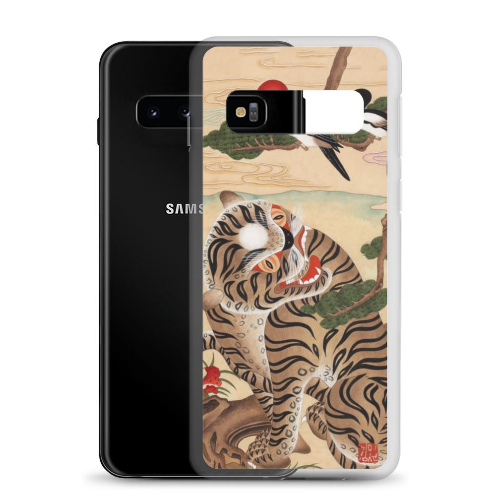 Tiger und Elster - Handyhülle Misun Kim Samsung Galaxy S10 artlia