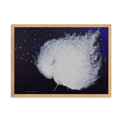 Wings of Dawn - Poster im Rahmen artlia Oak / 50×70 cm artlia
