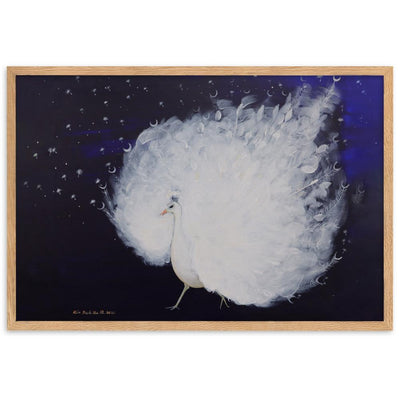 Wings of Dawn - Poster im Rahmen artlia Oak / 61×91 cm artlia