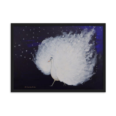 Wings of Dawn - Poster im Rahmen artlia Schwarz / 50×70 cm artlia